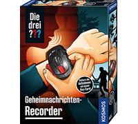 Die drei Kosmos- Tres grabadora de Mensajes Secretos Juguete Detective, 632472, Multicolor, zzzz-s