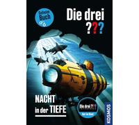 Die drei ??? Nacht in der Tiefe: Geheimbuch mit verschlossenen Seiten zum Auftrennen für Krimi-Fans ab 10 Jahren um einen packenden Fall in einer Unterwasserstation.