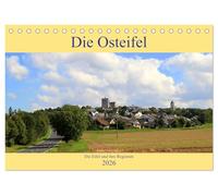 Die Eifel und ihre Regionen - Die Osteifel (Tischkalender 2026 DIN A5 quer), CALVENDO Monatskalender: In der Osteifel unterwegs