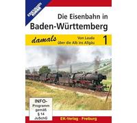 Die Eisenbahn in Baden-Württemberg 1 - Von Lauda über die Alb ins Allgäu [Alemania] [DVD]