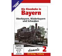 Die Eisenbahn in Bayern - Teil 2 - Oberbayern, Niederbayern und Schwaben [Alemania] [DVD]