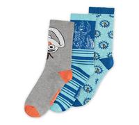 Die eiskönigin frozen olaf - 3er pack unisex calcetines multicolor eu