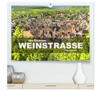Die Elsässer Weinstraße (hochwertiger Premium Wandkalender 2026 DIN A2 quer), Kunstdruck in Hochglanz: Eine wunderbare Reise durch die schönsten Dörfer der Elsässer Weinstraße.