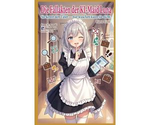 Die Fallakten der KI-Maid Luna: Sie kennt den Täter - nur waschen kann sie nicht.