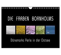 Die Farben Bornholms (Wandkalender 2026 DIN A4 quer), CALVENDO Monatskalender: Die dänische Insel Bornholm in der Ostsee ist ein wahre Perle der Natur.