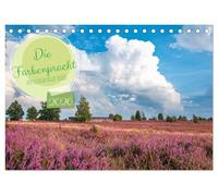 Die Farbenpracht der Lüneburger Heide (Tischkalender 2026 DIN A5 quer), CALVENDO Monatskalender: Beeindruckende Landschaften im Sommer und im Winter