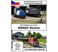 Die Feldbahn der Firma KEMAT Skalna - Schmalspurbahnen in der Tschechischen Republik [Alemania] [DVD]