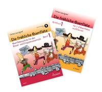 Die fröhliche Querflöte Band 1 + Spielbuch 1 + Soundman Wischer für Querflöte 9783795722876 9783795759223