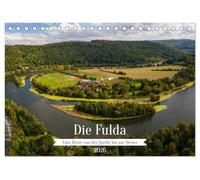 Die Fulda (Tischkalender 2026 DIN A5 quer), CALVENDO Monatskalender: Eine Reise von der Quelle bis zur Weser