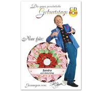 Die ganz persönliche Geburtstags-CD von Frank Zander - DAS ORIGINAL - Jeder Vorname ist möglich. Er wird auf die CD gedruckt und 7 x im Lied gesungen!