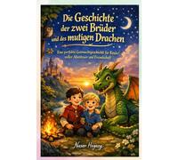 Die Geschichte der zwei Brüder und des mutigen Drachen: Eine perfekte Gutenachtgeschichte für Kinder voller Abenteuer und Freundschaft