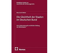 Die Gleichheit der Staaten im Deutschen Bund: Eine Untersuchung der rechtlichen Stellung der Mittelstaaten: 4