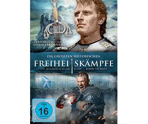 Die größten historischen Freiheitskämpfe - El Cid/1572 - Die Schlacht um Holland/Robert The Bruce [Alemania] [DVD]