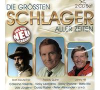 Die grössten Schlager aller Zeiten - Drafi Deutscher, Freddy Quinn, Caterina Valente, Jonny Hill, Ricky Shayne...