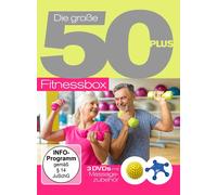Die Große 50+Fitnessbox mit Massagezubehör [3 DVDs]