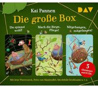 Die große Box. Du spinnst wohl! - Mach die Biege, Fliege! - Mitgehangen, mitgefangen!: Szenische Lesungen mit Musik mit Jens Wawrczeck, Felix von Manteuffel, Mechthild Großmann u.v.a. (6 CDs)