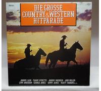 DIE GROSSE COUNTRY & WESTERN HITPARADE / 1973 / Klapp-Bildhülle / CBS # CBS 67237 / Holländische Pressung / 12" Doppel Langspiel Schallplatte / JOHNNY CASH / TAMMY WYNETTE / JOHNNY PAYCHECK / JODY MILLER LYNN ANDERSON / GEORGE JONES / SONNY JAMES / MARTY ROBBINS u.a.