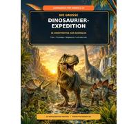 Die große Dinosaurier-Expedition: 36 Urzeitmotive zum Ausmalen für Kinder von 6 bis 10 Jahren