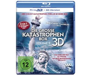 Die große Katastrophenbox 3D - Volume 2 - Boxset mit 3 3D Blu-rays: Das Ende der Welt, Ice Twister, Die neue Prophezeiung der Maya [3D Blu-ray + 2D Version] [Alemania] [Blu-ray]