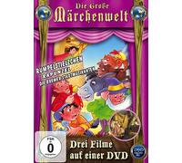 Die große Märchenwelt (Rumpelstilzchen, Rapunzel, Die Bremer Stadtmusikanten) [Alemania] [DVD]