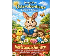 Die großen Osterabenteuer für kleine Zuhörer: Vorlesegeschichten mit Osterhase und Ostereiern für Kinder bis 6 Jahre - realistische, lustige und spannende Osterabenteuer mit Happy End