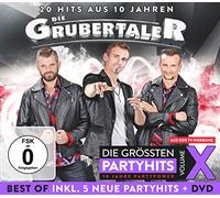 Die Grubertaler - Das Beste aus 10 Jahren Party - Vol. X - inkl. DVD
