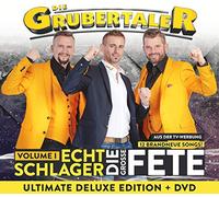 Die Grubertaler - Echt Schlager, die große Fete - Deluxe CD & DVD [DVD-AUDIO]