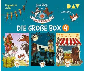 Die Haferhorde - Die große Box 4 (Teil 10-12): Ungekürzte Lesungen mit Bürger Lars Dietrich (6 CDs)