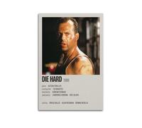 Die Hard 1988 Movie Retro Art Poster Canvas Wand-Poster Dekoration, Gemälde, Art, Schlafzimmer, Wohnzimmer, Büro, Gemälde, Moderne Heimdekoration, Wandkunstdruck 30x18inch(30x45cm)