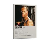 Die Hard 1988 Movie Retro Art Poster Canvas Wand-Poster Dekoration, Gemälde, Art, Schlafzimmer, Wohnzimmer, Büro, Gemälde, Moderne Heimdekoration, Wandkunstdruck 24x36inch(60x90cm)