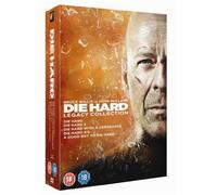 Die Hard Complete Films 1, 2, 3, 4, 5 Película [6 Discs] DVD Collection Box set: Die Hard / Die Harder / Die Hard with a Revenge / Die Hard 4. 0 / Un buen día para morir duro + Extras