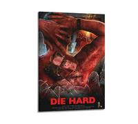 Die Hard Movie 1988 Poster Canvas Wandposter, Decoración, Pintura, Artes, Dormitorio, Salón, Oficina, Pinturas, Moderna Decoración del Hogar, Arte de pared, Impresión de imagen 08 x 12 pulgadas (20 x