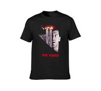 Die Hard Movie - Póster para hombre, diseño de camiseta negra, Negro , M