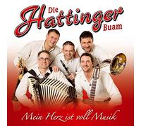 die Hattinger Buam - Mein Herz ist voll Musik: incl. Böhmische Liebe; Oberkrainer Musik aus Tirol