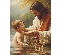 Die heilige Taufe: Zur heiligen Taufe wurde ein Junge aufgenommen. (Vintage religious ceremonies)