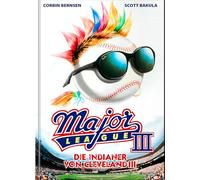Die Indianer von Cleveland - Zweite Liga - Die Indianer von Cleveland sind zurück - Major League 3 [Blu-Ray+DVD] Cover B - Mediabook - Uncut
