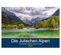 Die Julischen Alpen (Tischkalender 2026 DIN A5 quer), CALVENDO Monatskalender: Ein Streifzug durch das Dreiländereck Österreich, Slowenien und Italien