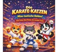 Die Karate-Katzen: Miau-tastische Helden!: Kinderbücher | Drei Tritte. Drei Pfoten. Ein mutiges Team | Abenteuer | Tiere | Katzen | Reimgeschichte | ... 21,6 x 21,6 cm (Children's Books in German)