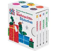Die kleine Raupe Nimmersatt - Meine Weihnachtsbibliothek: Farben - Formen - Wörter - Zahlen