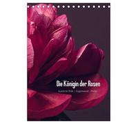 Die Königin der Rosen (Tischkalender 2026 DIN A5 hoch), CALVENDO Monatskalender: Detailaufnahmen verschiedener Pfingstrosen