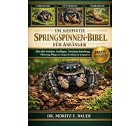 DIE KOMPLETTE BIBEL ÜBER SPINNEN FÜR ANFÄNGER: Alles, was Sie über Springspinnen wissen müssen : Verhalten und Intelligenz, Einrichtung.....häufige ... Pflegehinweise für Anfänger und Liebhaber.