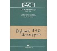 Die Kunst der Fuge - 2 Pianos - SET OF PARTS