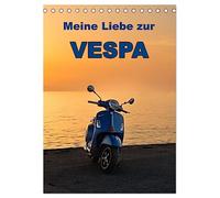 Die Liebe zur Vespa (Tischkalender 2026 DIN A5 hoch), CALVENDO Monatskalender: Ein Kalender gemacht für Fans des klassischen Motorrollers