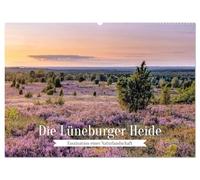 Die Lüneburger Heide - Faszination einer Naturlandschaft (Wandkalender 2026 DIN A2 quer), CALVENDO Monatskalender: Erleben Sie die einmalige Natur im ... Lüneburger Heide auf beeindruckenden Bildern