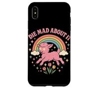 Die Mad With It - Gráfico estético de cordero pastel Carcasa para iPhone XS Max