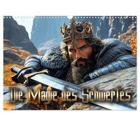 Die Magie des Schwertes (Wandkalender 2026 DIN A3 quer), CALVENDO Monatskalender: Atmosphärische Bilder lassen epische Mythen und Fantasy über ... in lebendigen Szenen wieder aufleben