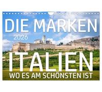 Die Marken - Italien wo es am schönsten ist (Wandkalender 2026 DIN A4 quer), CALVENDO Monatskalender: Italien, wo es am schönsten ist.