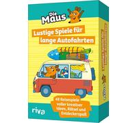 Die Maus - lustige Spiele für lange Autofahrten: 48 Reisespiele voller kreativer Ideen, Rätsel und Entdeckerspaß | Für Kinder ab 4 Jahren. Unterhaltsamer Begleiter für Urlaub und Ferien