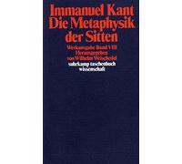 Die Metaphysik der Sitten: Werkausgabe in 12 Bänden, Band 8: 190