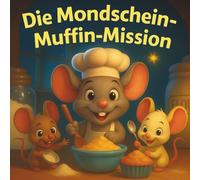Die Mondschein-Muffin-Mission: Kinderbücher| Ein Schneebesen, ein Wunsch und ein Mitternachtsabenteuer| Kinderreimgeschichten-Buch| Tiere| Mäuse| Für Kinder von 3-8 Jahren